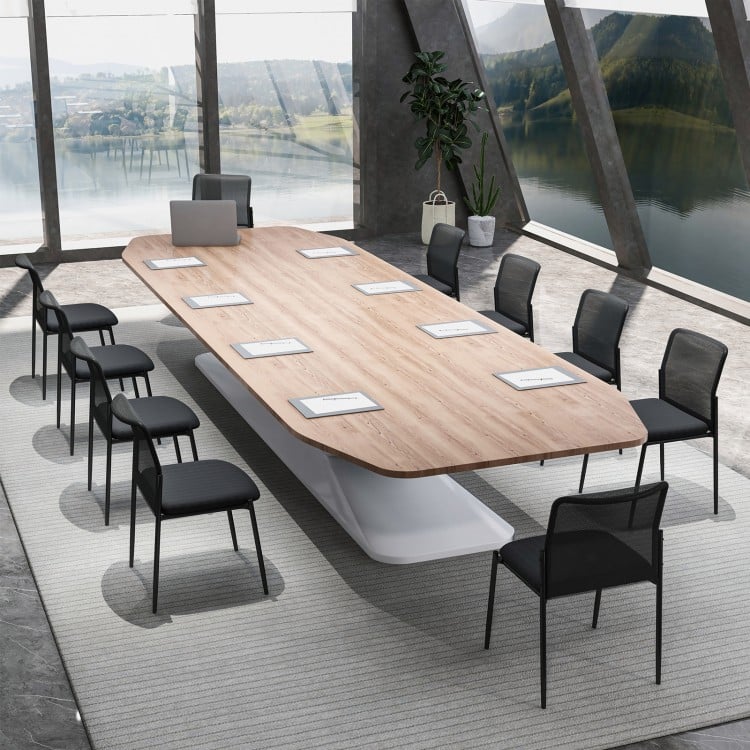 Waiting Room Chair Set of 2 with Ergonomic Mesh Backrest and Padded Seat