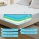 10 Inch Air Foam Pressure Relief Bed Mattress with Jacquard Soft Cover