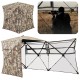 360° One Way See Through Hunting Blind Ground Blind with Portable Carrying Bag