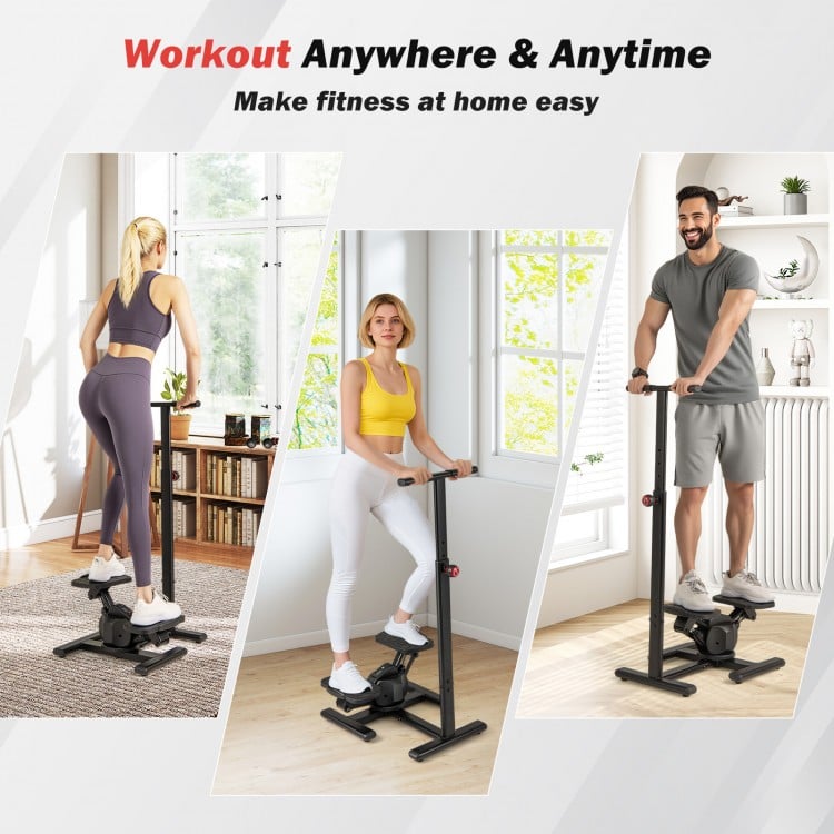 Steppers for Exercise Twist Stair Stepper Workout Equipmen