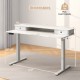 55 Inch x 24 Inch Height Adjustable Electric Standing Desk with 2 Drawers