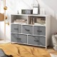 Fabric Dresser with 5 Drawers for Bedroom