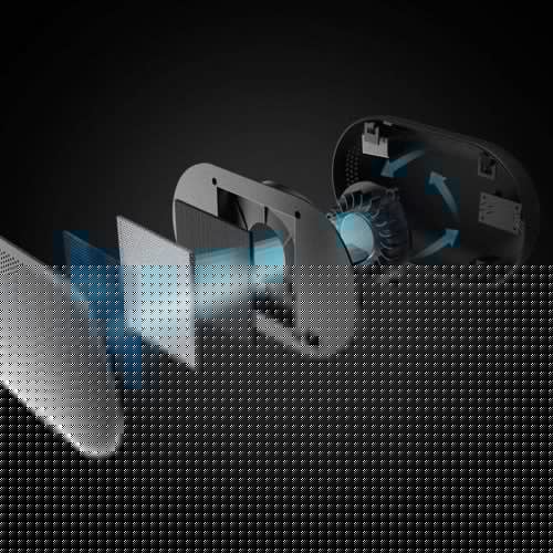 EEEXY Portable Car Air Purifier Vehicle Air Ionizer Cleaner Negative Ion Ozone Ozonizer Odor Eliminator Lowest Noise, Black