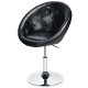 1 Piece Adjustable Modern Swivel Round Tufted