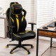 Ergonomic Gaming Chair with Adjustable Height and Reclining Backrest