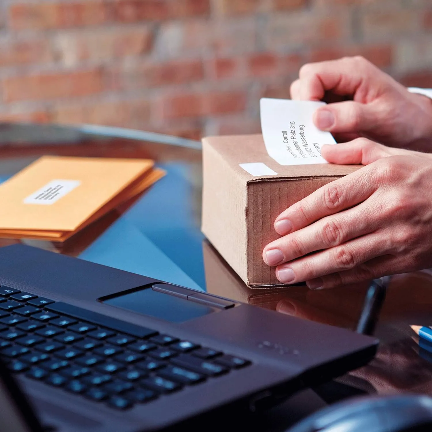 DYMO LabelWriter 450 Turbo Direct Thermal Label Printer, USB, 71 Labels/Minute, Black/Silver