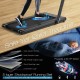 2-in-1 Folding Walking Pad Treadmill with Dual LED Display