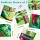 Farm Themed 6-in-1 Inflatable Castle with Trampoline and 735W Blower