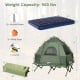 5-in-1 2-Person Foldable Outdoor Camping Tent Cot with Air Mattress and Sleeping Bag