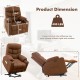 Electric Power Lift Recliner Chair with Vibration Massage and Lumbar Heat
