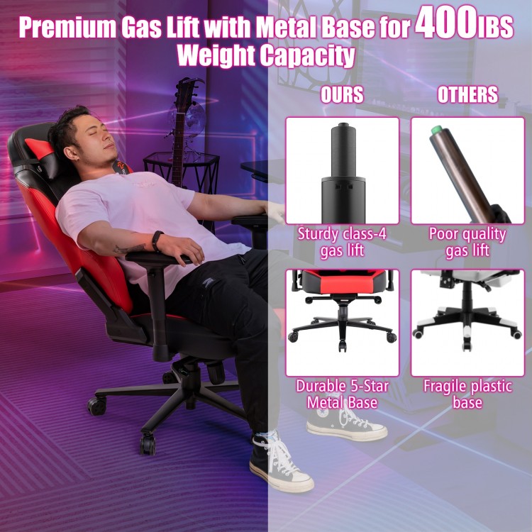 Swivel Computer Chair with Casters for Office Bedroom