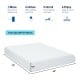 10 Inch Air Foam Pressure Relief Bed Mattress with Jacquard Soft Cover