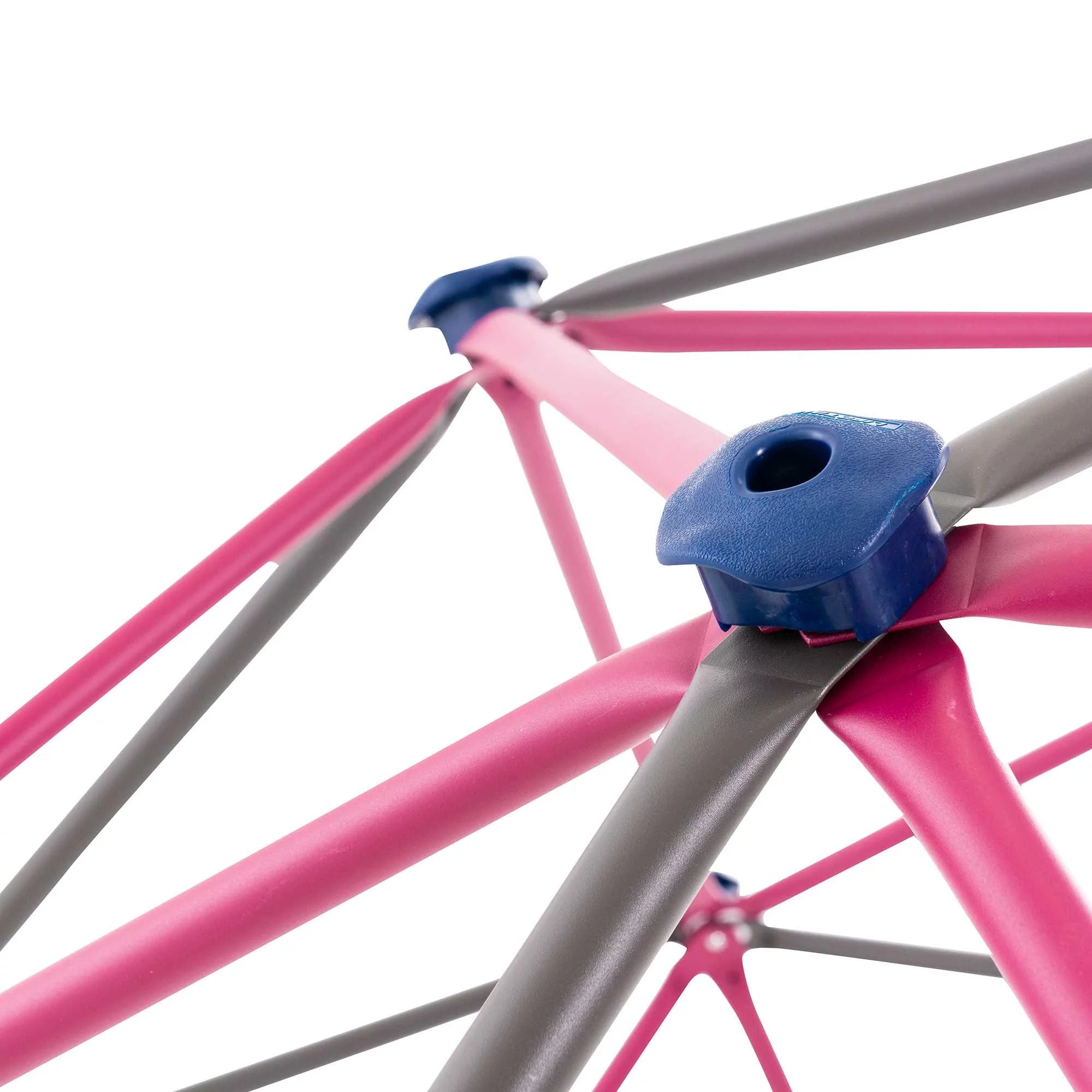 Lifetime Kids Outdoor Climbing Dome 5.5ft x 11ft, Berry/Brown, Durable Steel Design