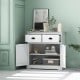 Kitchen Buffet Storage Cabinet with 2 Doors and 2 Storage Drawers