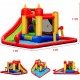 Inflatable Water Slide Jumper Bounce House with Ocean Ball without Blower