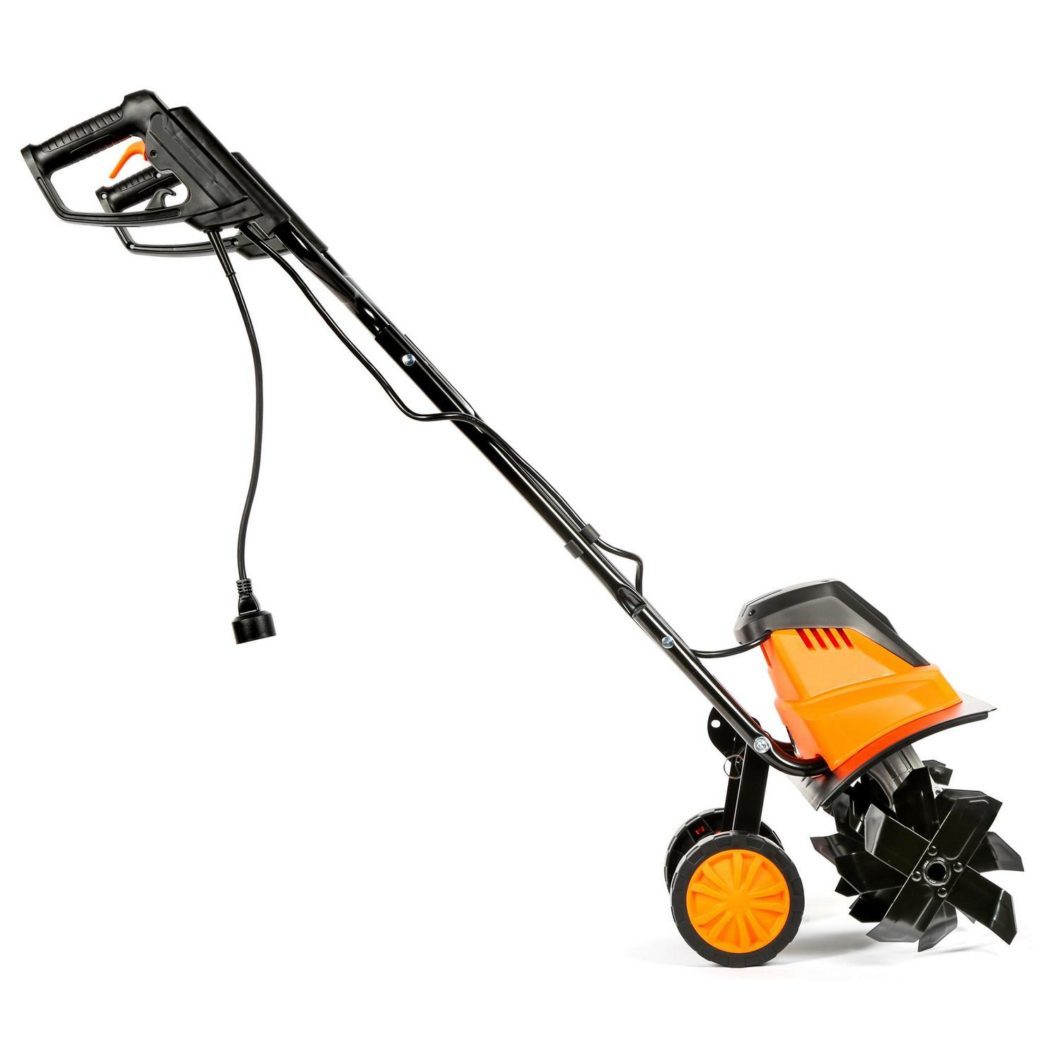 WEN TC1318 13.5-Amp Electric Tiller Cultivator, 18-Inch, 6 Steel Tines, Adjustable Wheels
