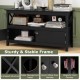 TV Stand Entertainment Center with Charging Station for TVs up to 50 Inch