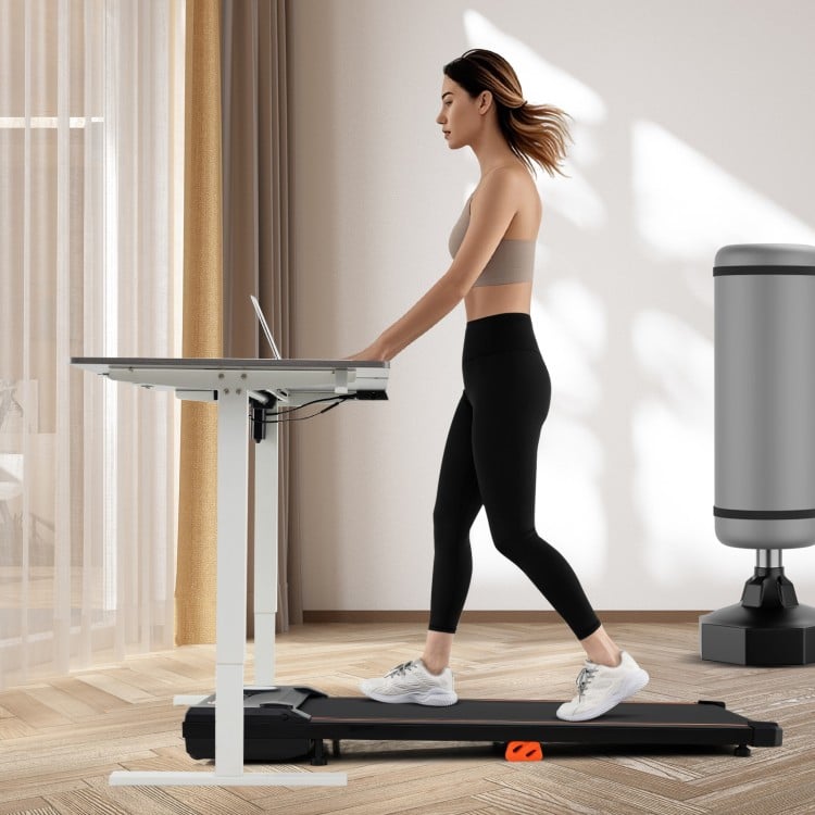 2.5HP Under Desk Treadmill with Remote Control for Home Office