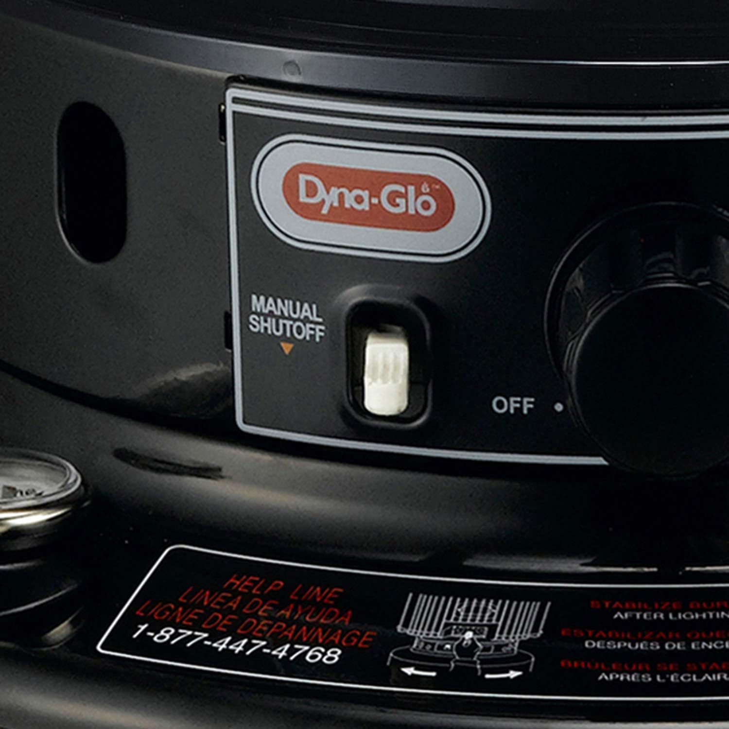 Dyna-Glo WK24BK 23,000 BTU Indoor Kerosene Heater, No Electricity Needed, Black