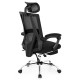 Ergonomic Recliner Mesh Office Chair with Adjustable Footrest