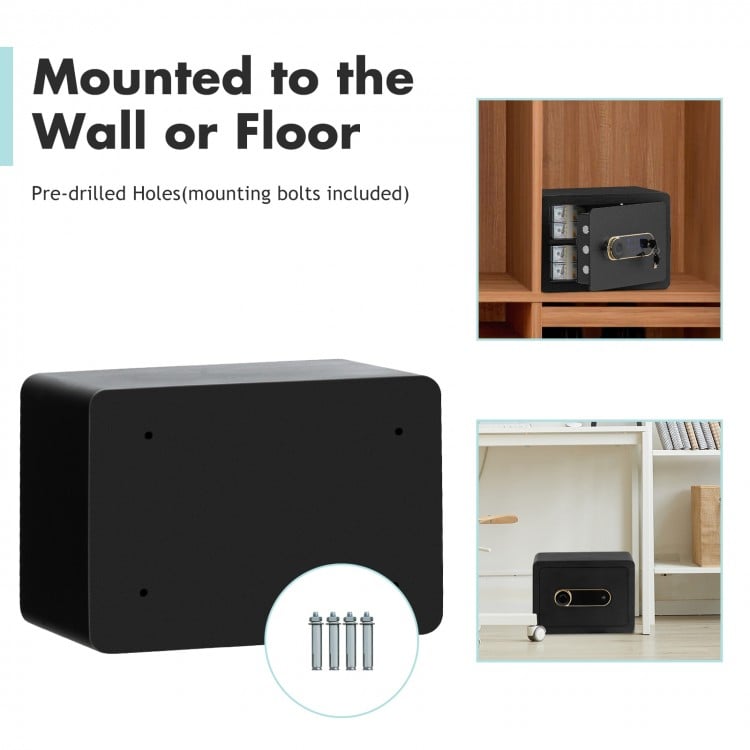 0.5 Cubic Feet Security Safe Lock Box with Keypad