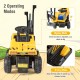 Kids ASTM Certificated Powered Ride On Bulldozer with Front Digger Shovel