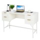 48 Inch Home Office Computer Desk with 4 Drawers