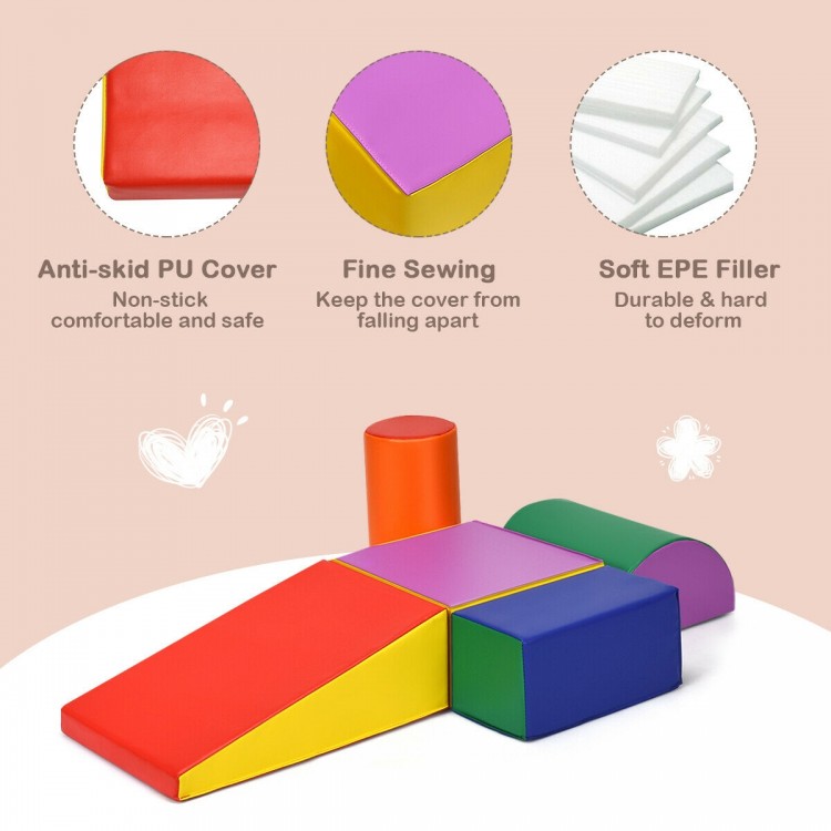 Crawl Climb Foam Shapes Playset Softzone Toy