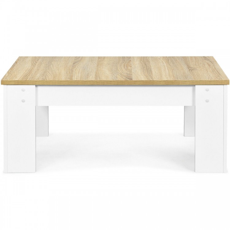 Lift Top Coffee Table with Hidden Storage Compartment