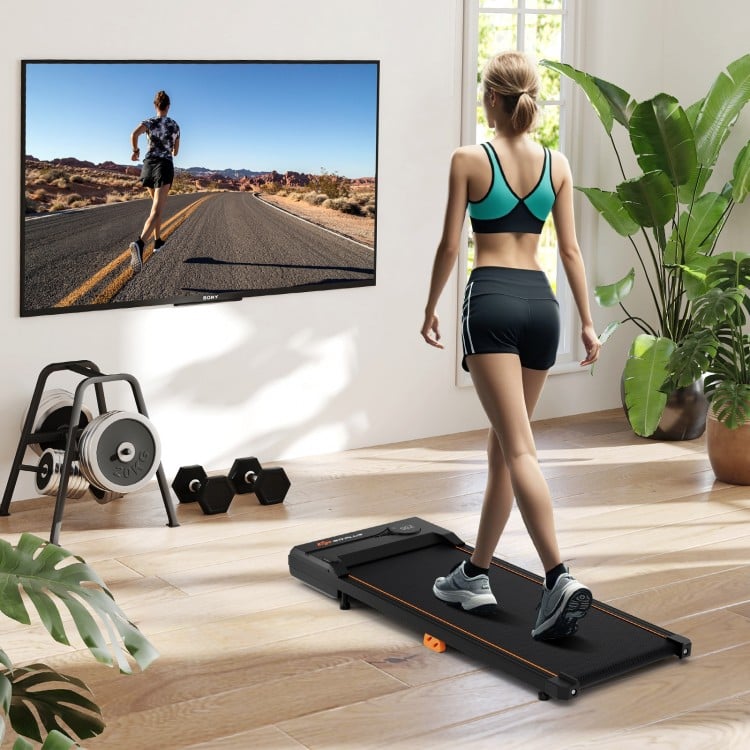 2.5HP Under Desk Treadmill with Remote Control for Home Office