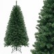 6/7/8 FT Artificial Christmas Tree with 568/830/1182 Branch Tips and 200/250/400 Warm White LED Lights