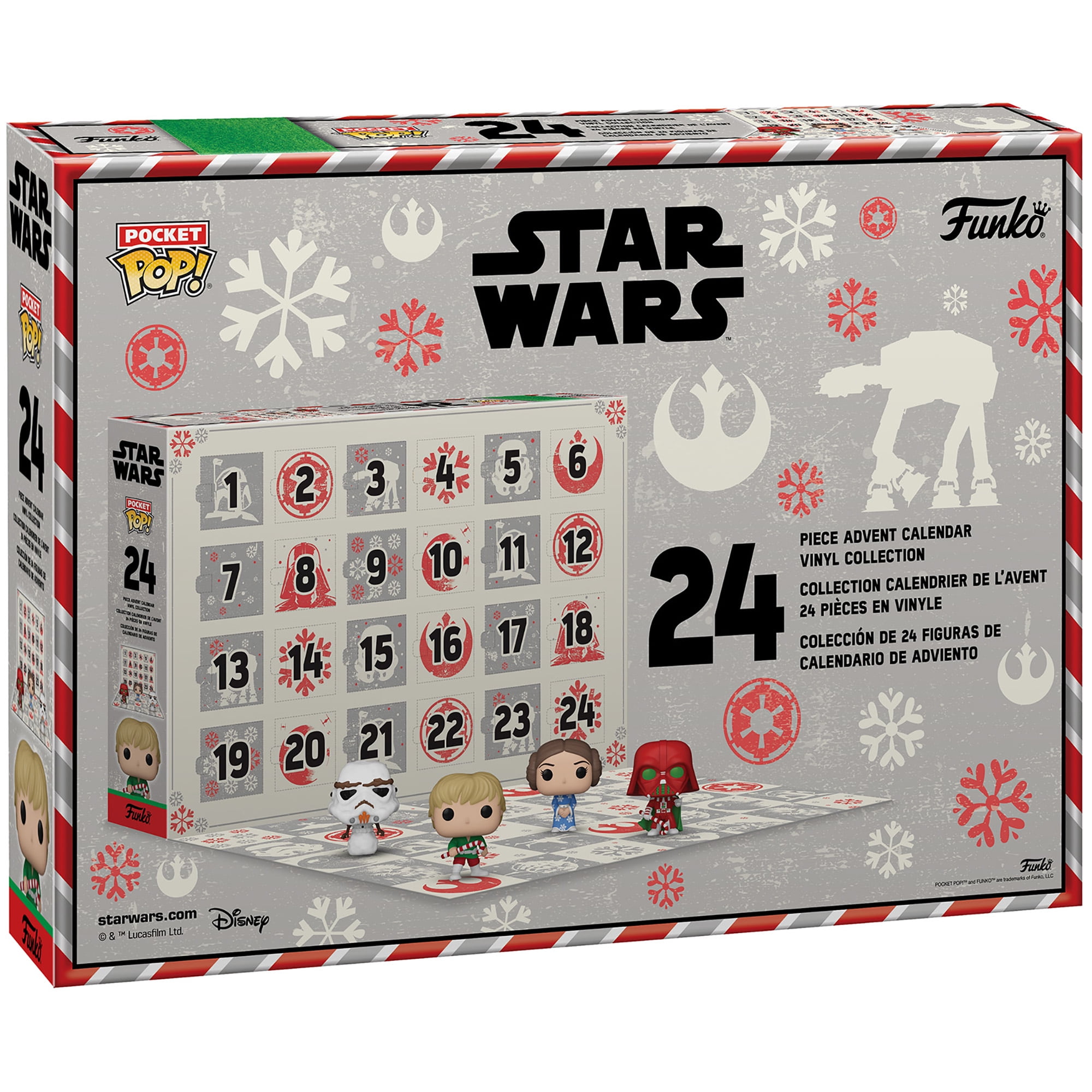 Funko Star Wars Holiday Advent Calendar 2022 – 24 Days with Pocket Pop! Figures