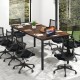 6 Feet Conference Room Table Large Meeting Table Rectangle Seats 8-10 People