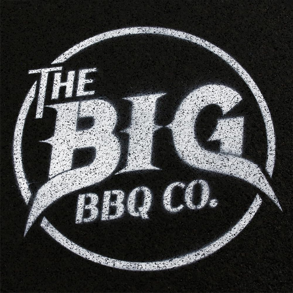 The Big BBQ Company Heavy Duty Rubber Grill Mat 36′′x48′′ | Flame & Weather Resistant, Easy Clean, USA Made