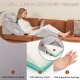 4 Pieces Bed Wedge Pillow for Back Neck and Leg Pain Relief