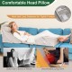 6 Pieces Bed Wedge Pillow Set for Neck Back and Leg Pain Relief