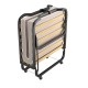 79 x 36 Inch Folding Rollaway Bed with Memory Foam Mattress