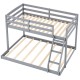 Twin Over Full Bunk Bed Low Floor Bunk Bed Frame