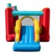 5-in-1 Ice Cream Inflatable Bounce House with Ball Pit and Slide with 520W Blower