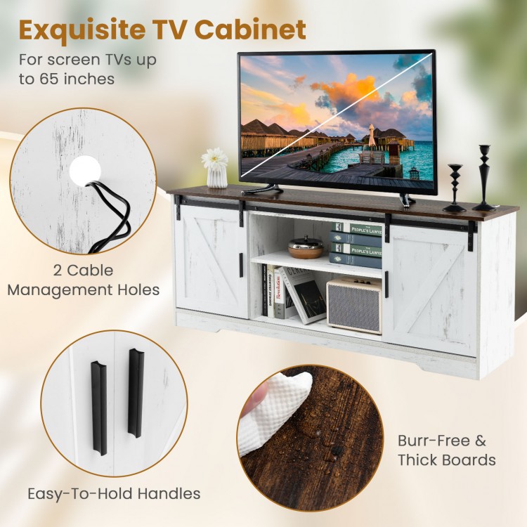 TV Stand for 65 Inch TVs Media Console Table for Living Room
