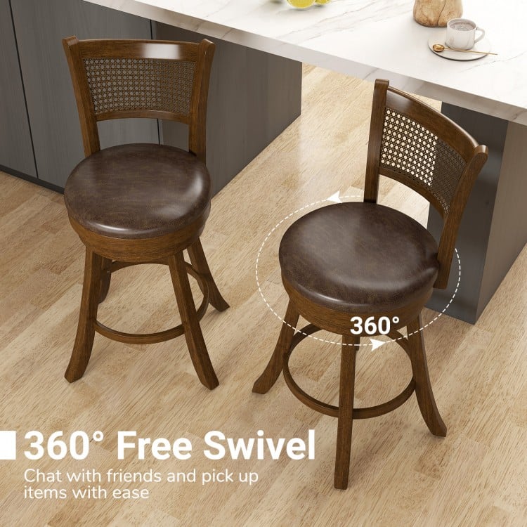 Set of 2 Bar Stools 25