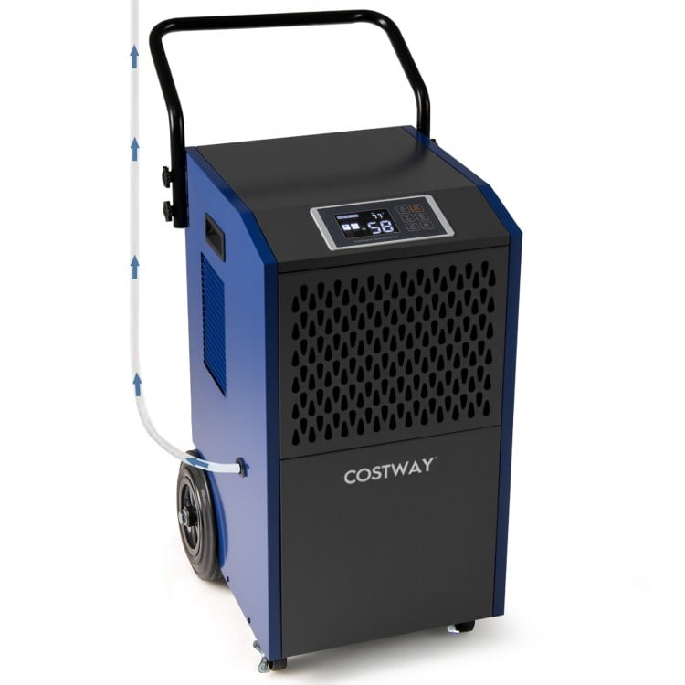 154 Pints Commercial Dehumidifier with Pump and Drain Hoses