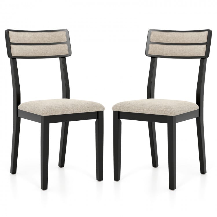 Modern Dining Chairs Set of 2 with Tilt Backrest for Dining Room