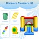 Kids Inflatable Bounce House with Slide and 480W blower