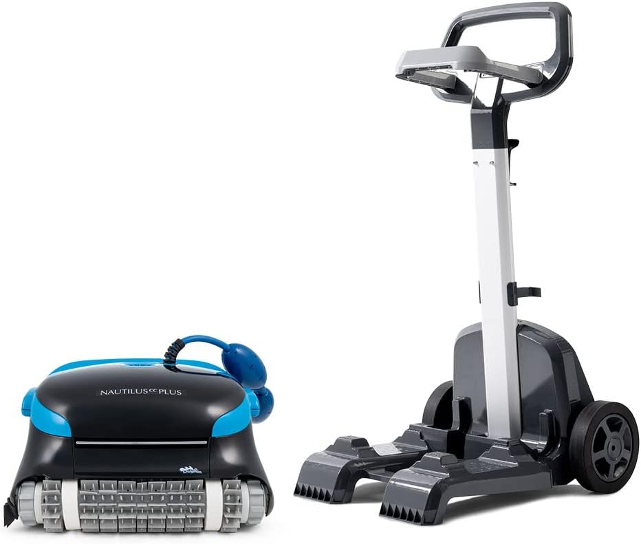 Dolphin Nautilus CC Robotic Pool Vacuum Cleaner All Pools up to 33 FT - Wall Climbing Scrubber Brush