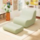 Bean Bag Chair with Ottoman and High Elasticity Sponge