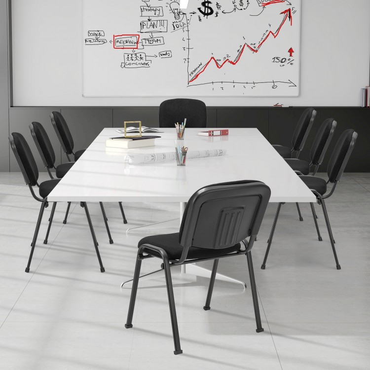 Elegant Conference Office Chair Set for Guest Reception