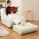 Bean Bag Chair with Ottoman and High Elasticity Sponge