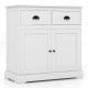 Kitchen Buffet Storage Cabinet with 2 Doors and 2 Storage Drawers