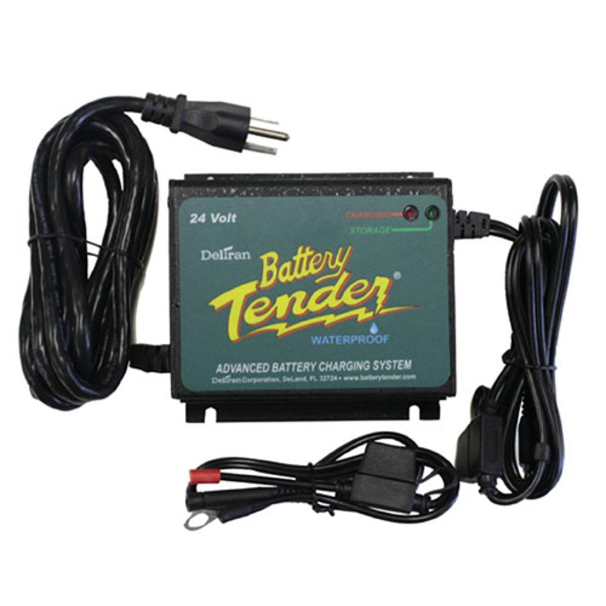 Battery Tender Power Plus 24V Waterproof Charger – Durable, Portable, Splashproof